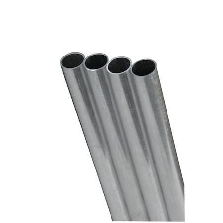 K&S Precision Metals K&S 3/8 in. D X 1 ft. L Stainless Steel Tube 1 pk 87119